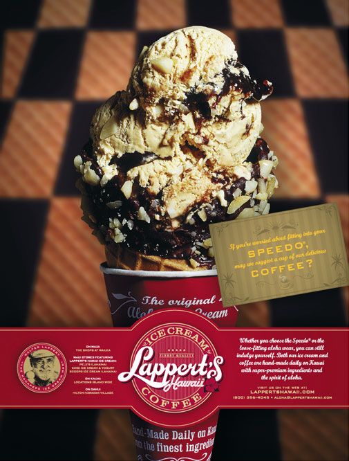 Lappert’s Hawaii Print Advertising