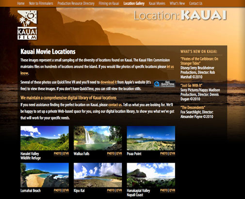 Film Commission Website
