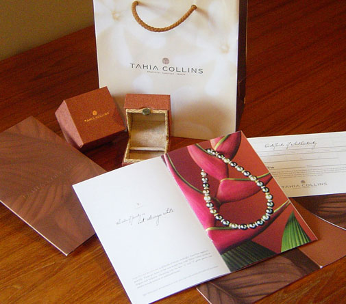 Tahia Pearls Jewelry Packaging