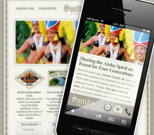 Smith’s Mobile Website Design