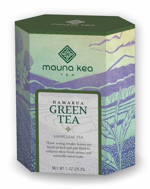 Mauna Kea Tea Packaging Design