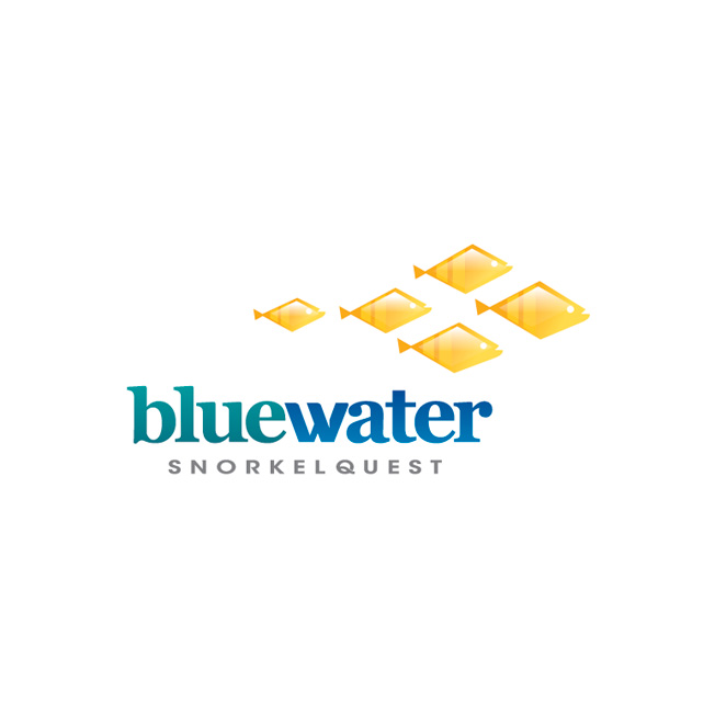 Bluewater Snorkelquest Logo Design