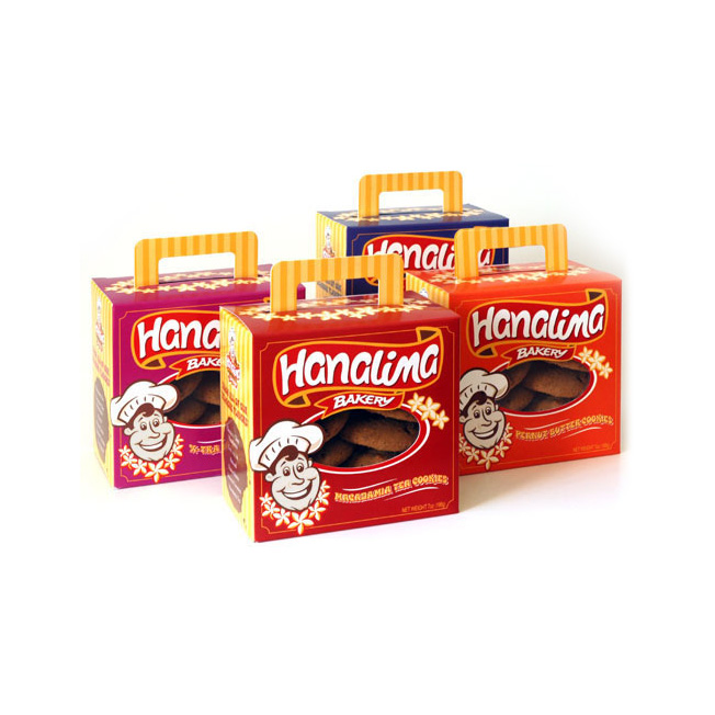 Hanalima Bakery Cookie Box Design