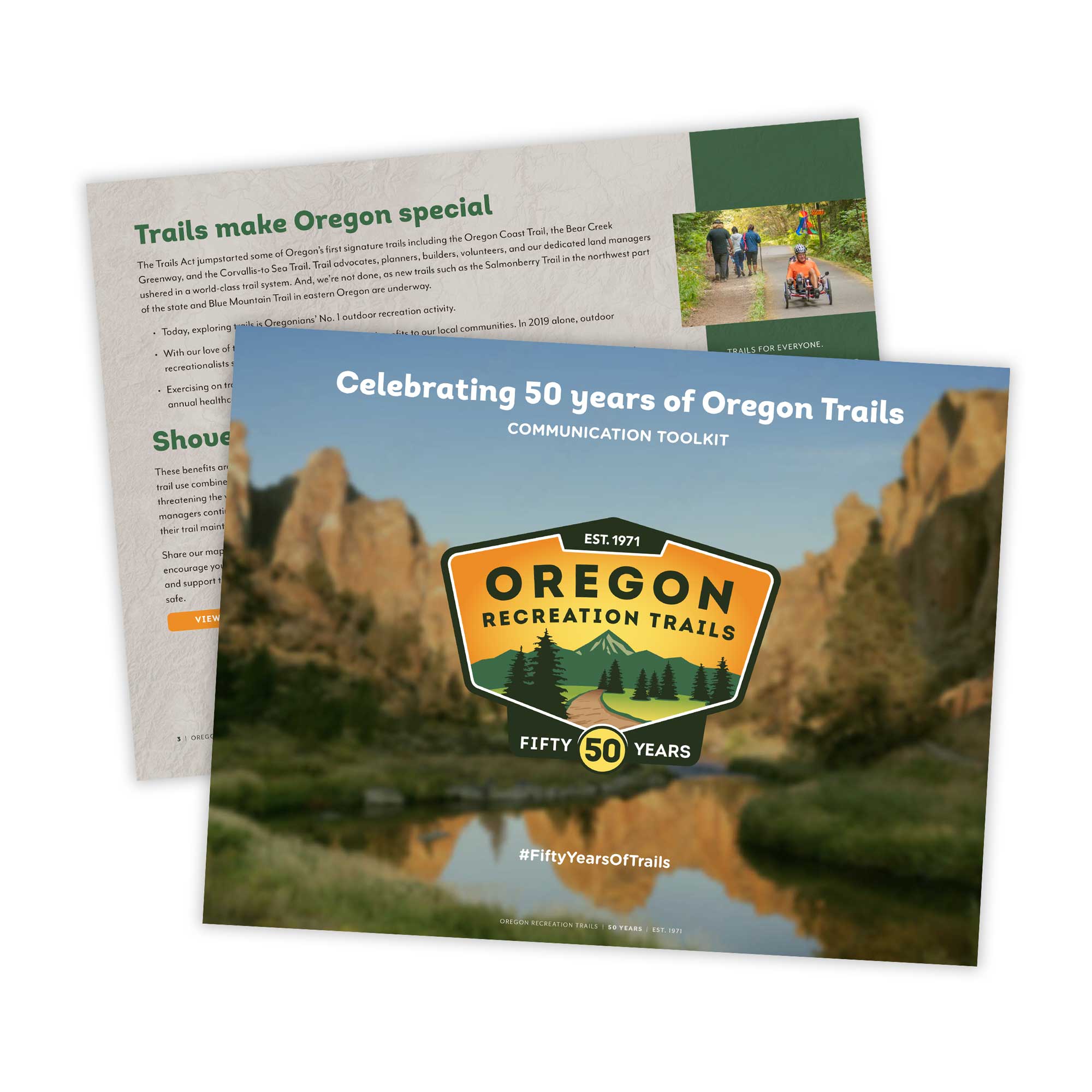 Oregon Trails 50th Anniversary Communication Toolkit