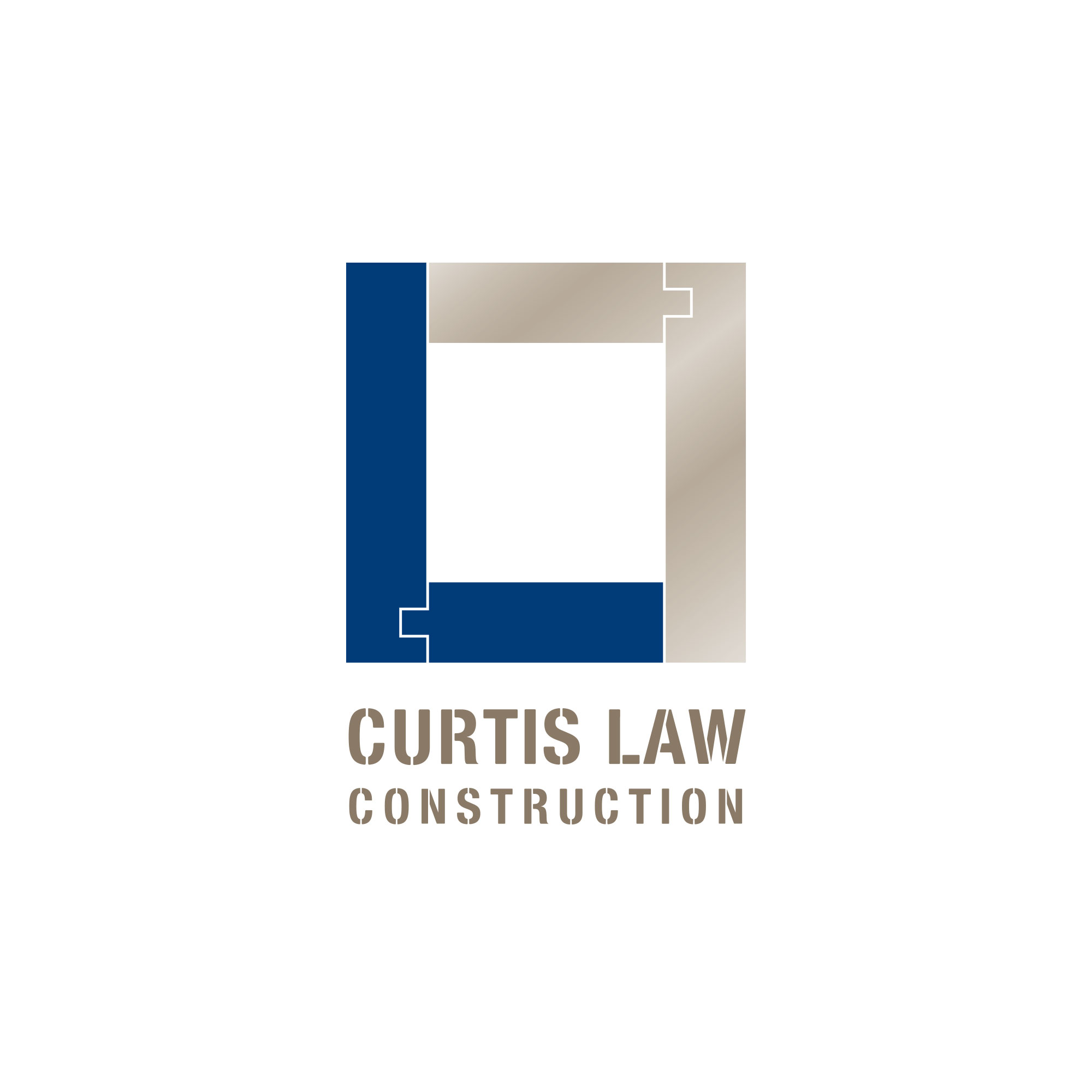 Curtis Law Construction Logo Design