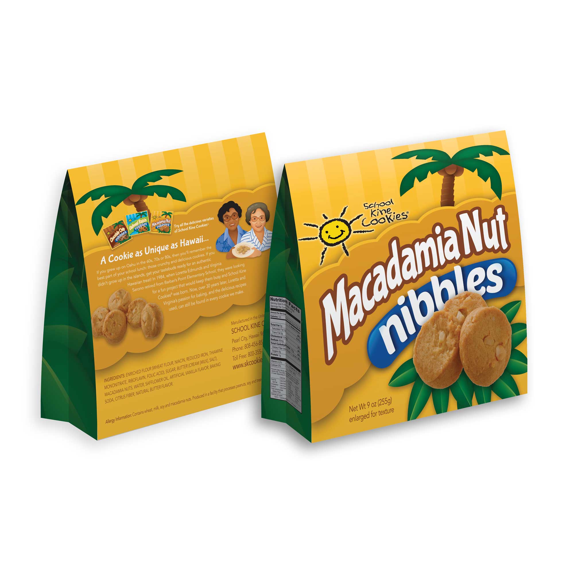 Package Design for School Kine Cookies