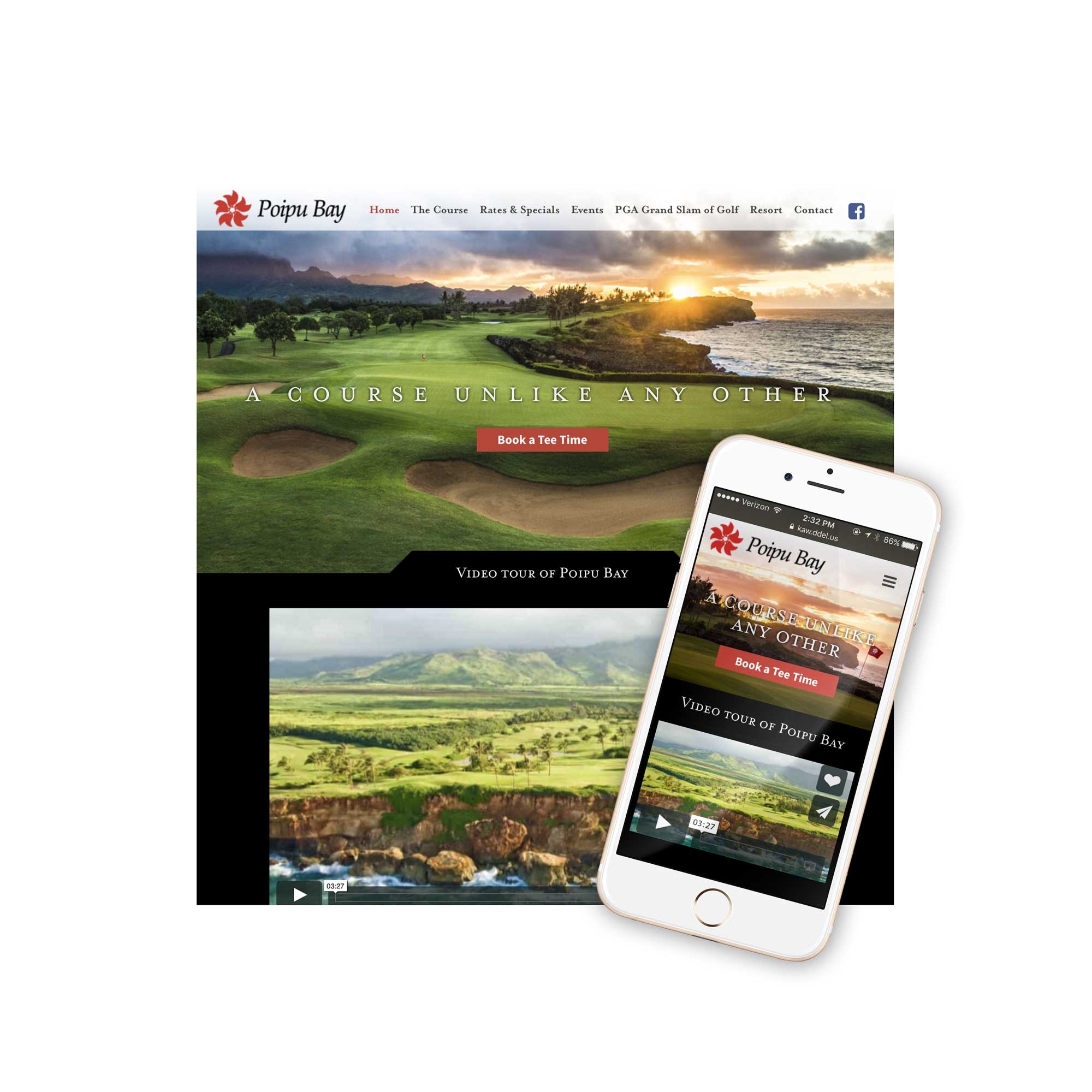 Poipu Bay Golf Course Website