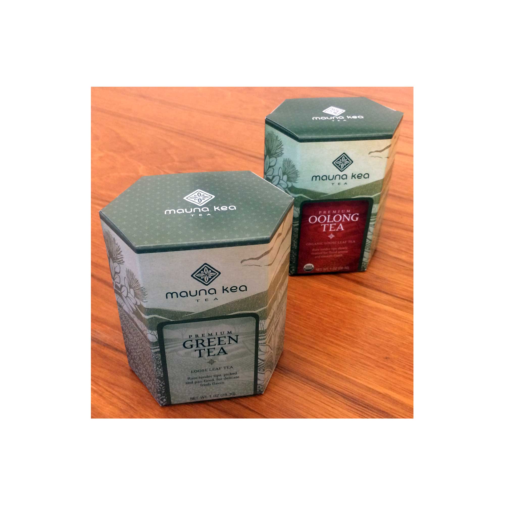 Mauna Kea Tea Packaging Design