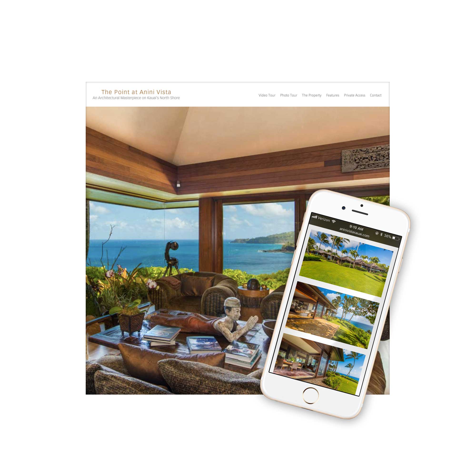 Anini Vista Website Design