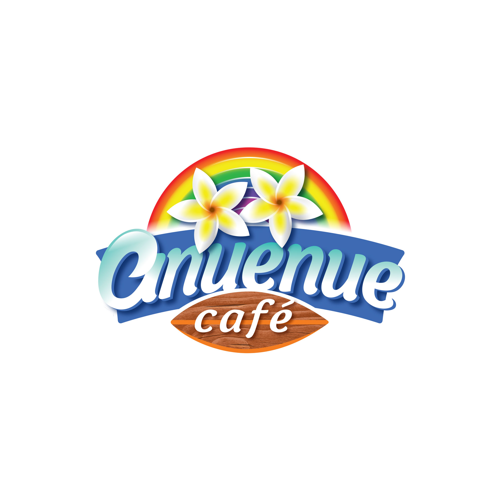 Anuenue Café Logo Design