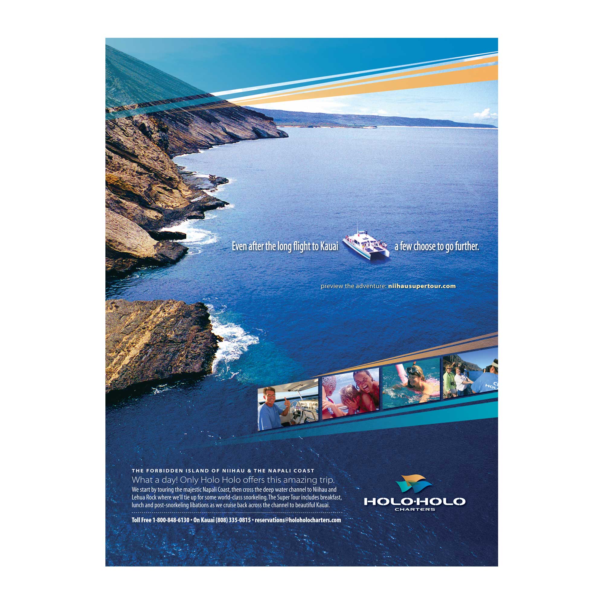 Holo Holo Charters Print Ad