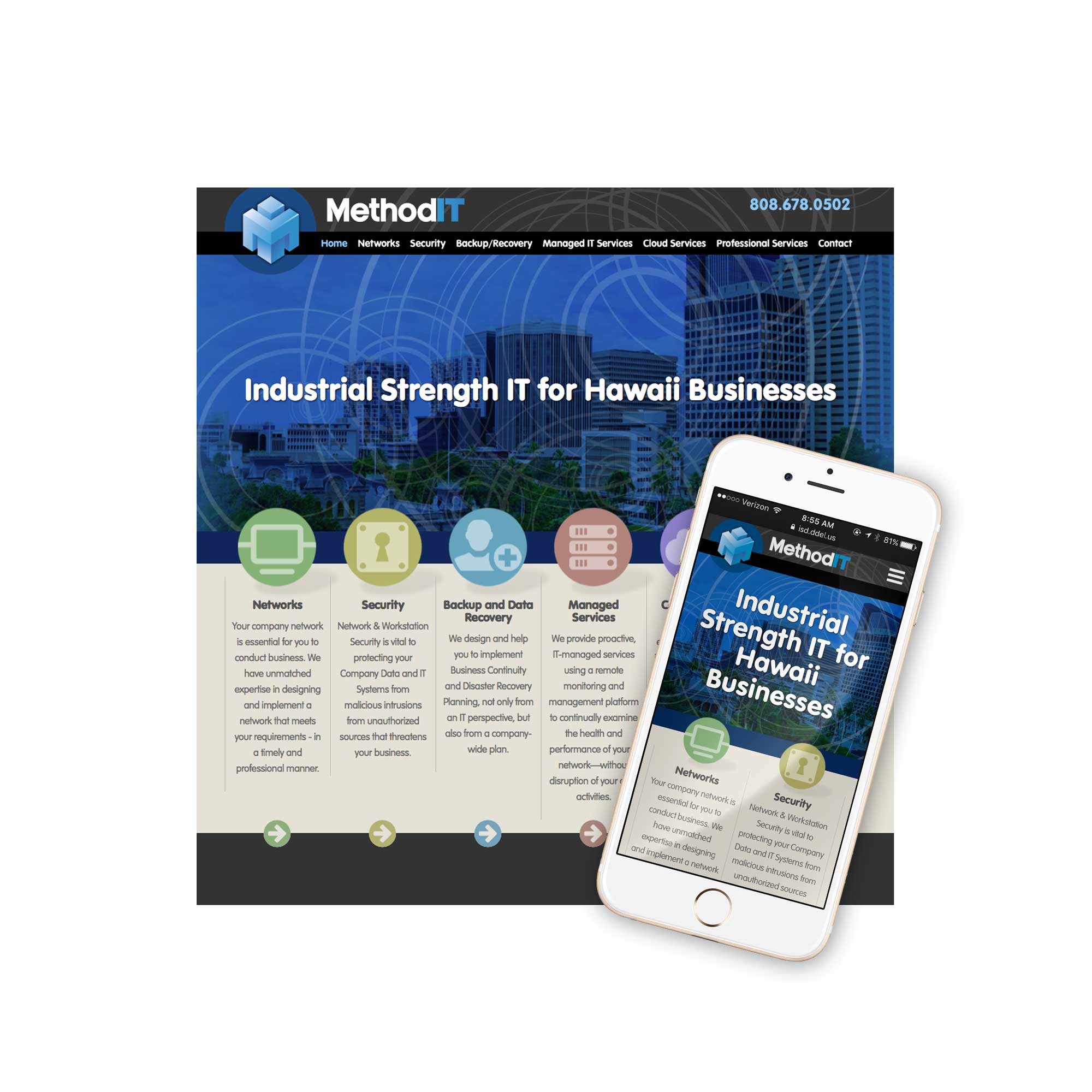 MethodIT Website Design