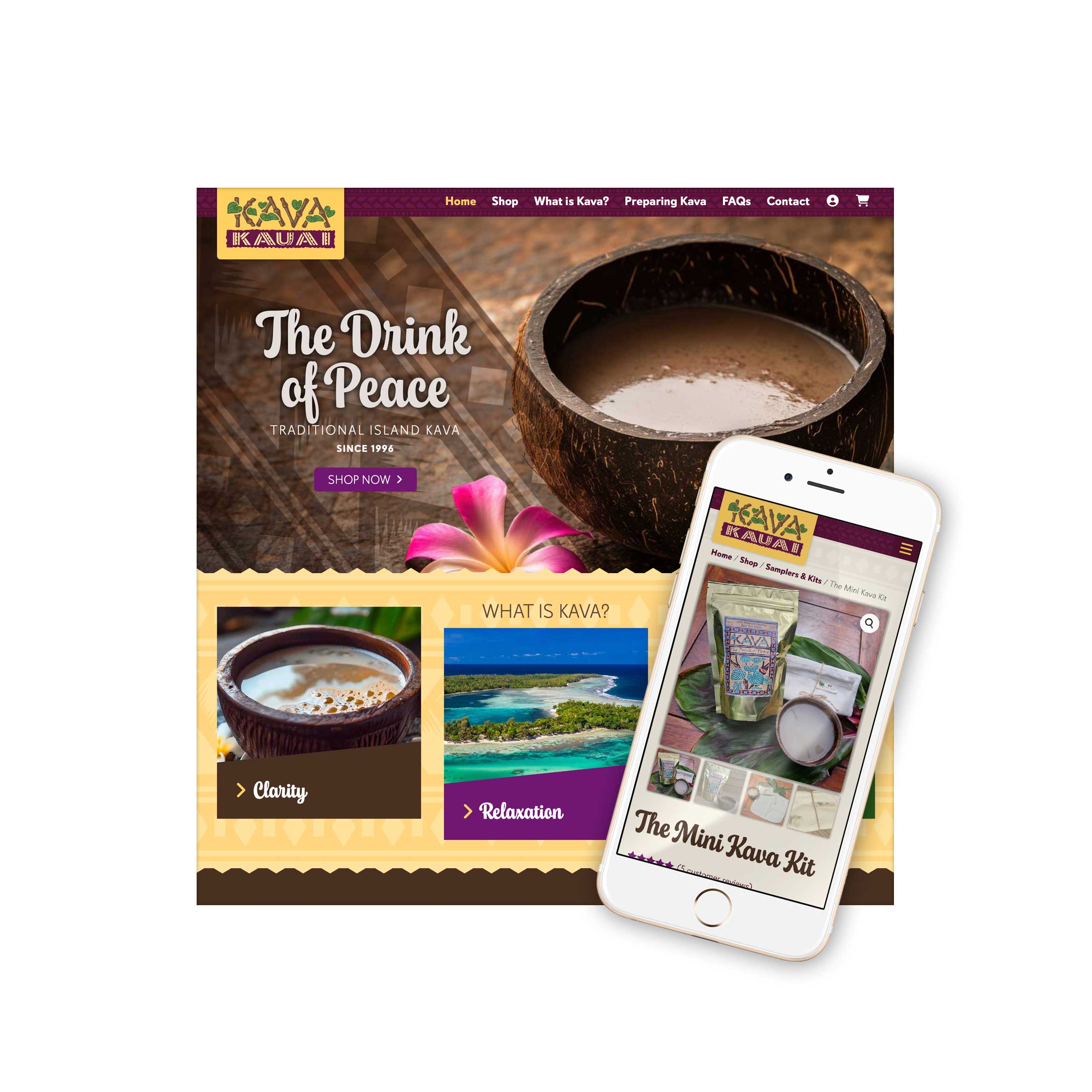 Kava Kauai Website