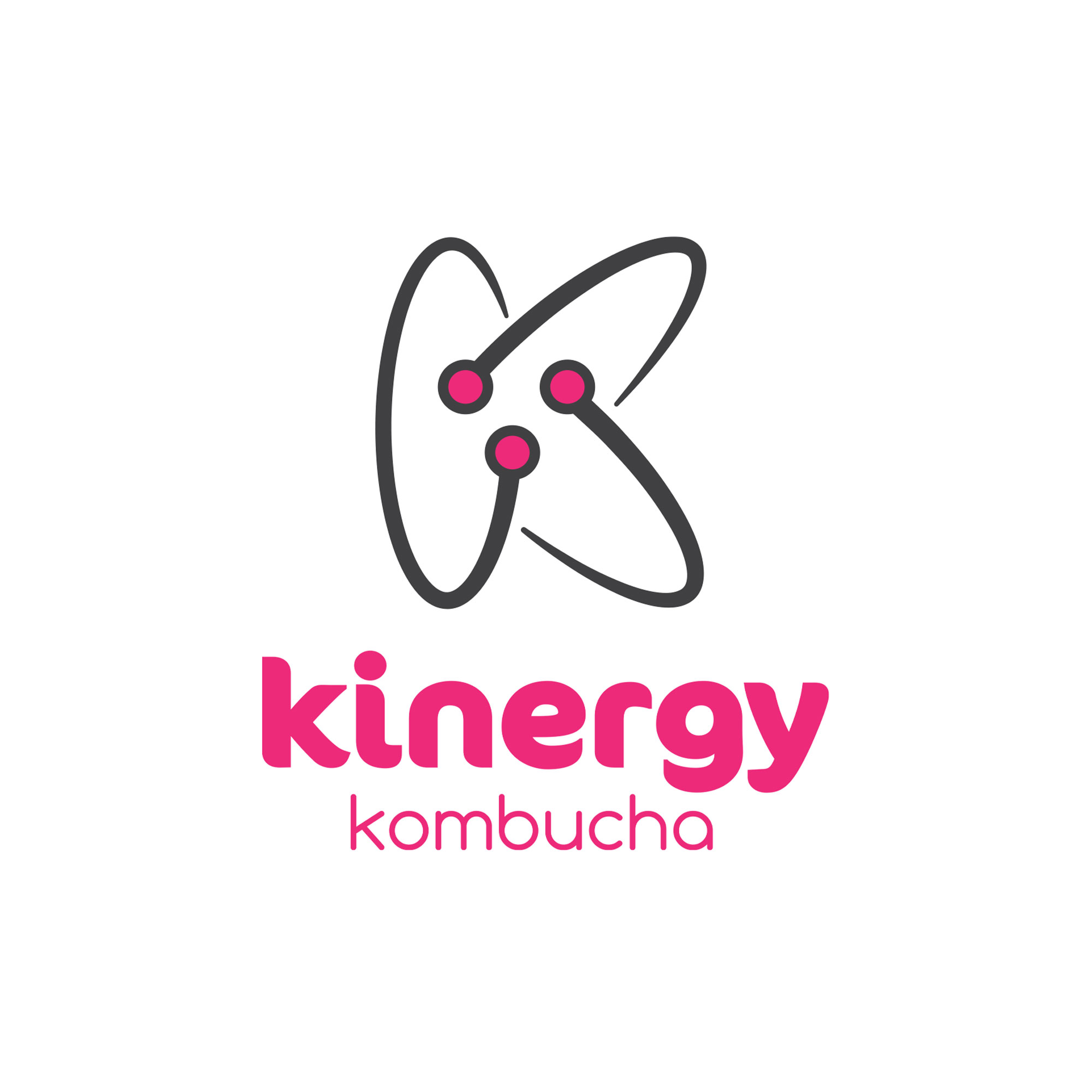Kinergy Kombucha Logo Design