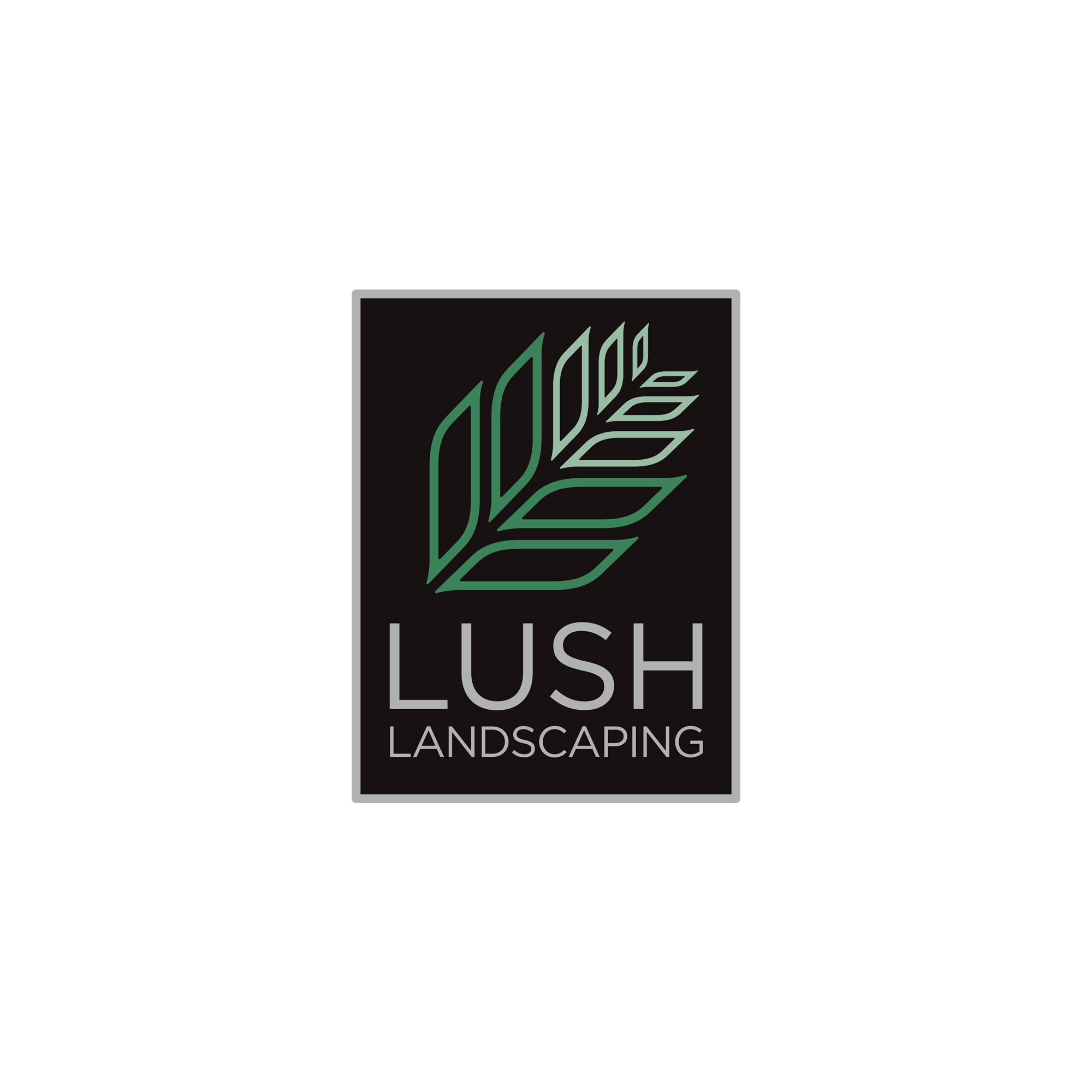 Lush Landscaping Logo Design