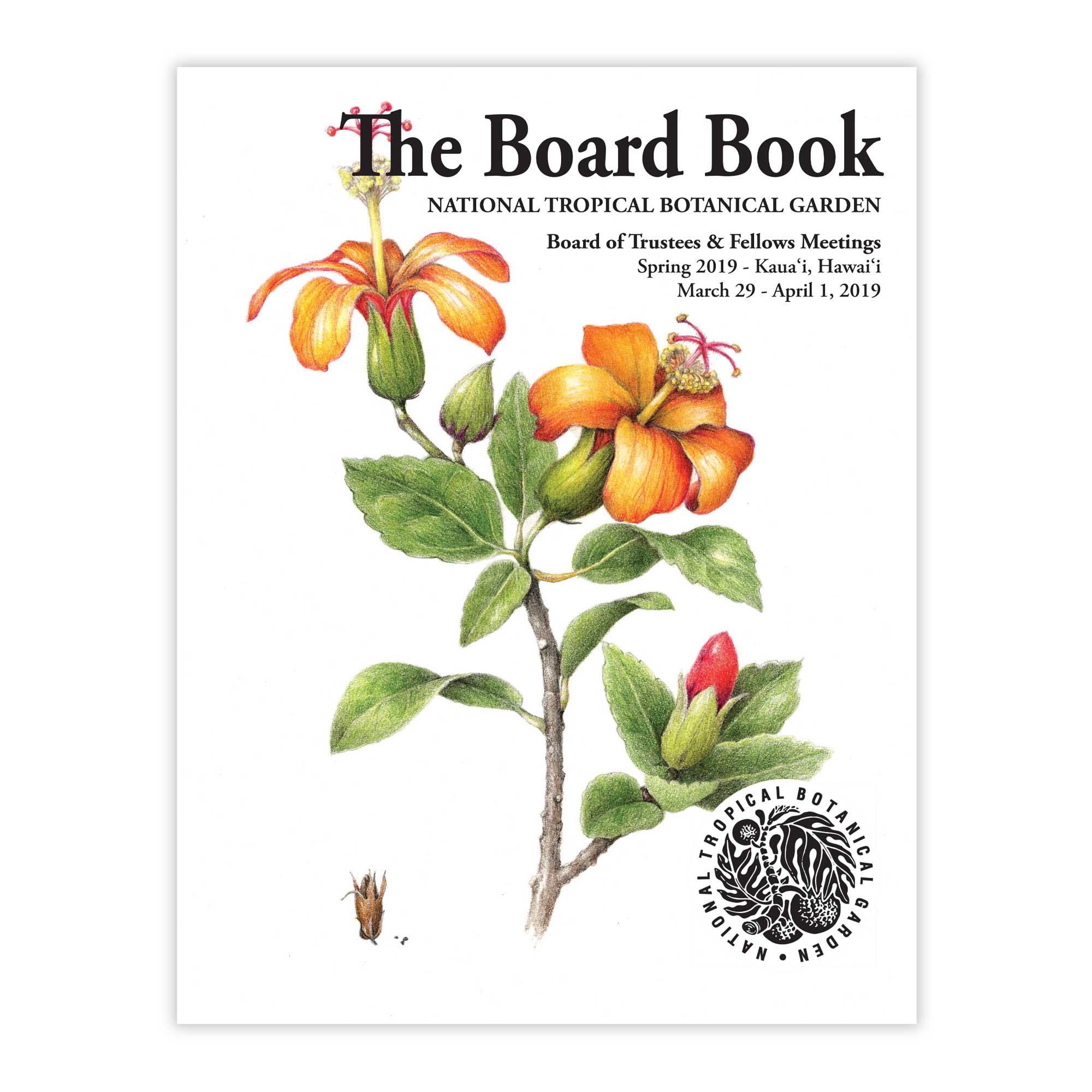 National Tropical Botanical Garden Board Book