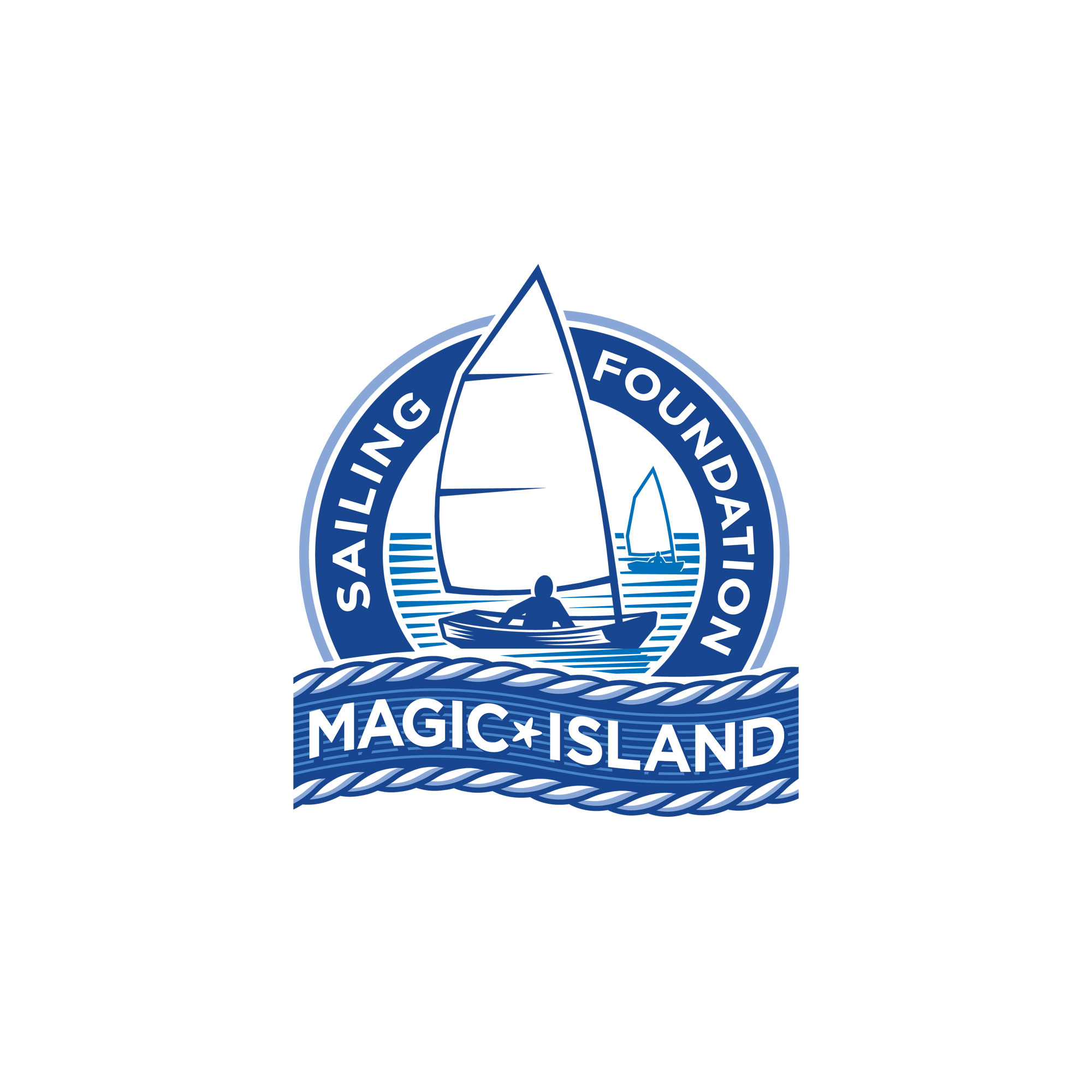 Magic Island Sailing Logo Design