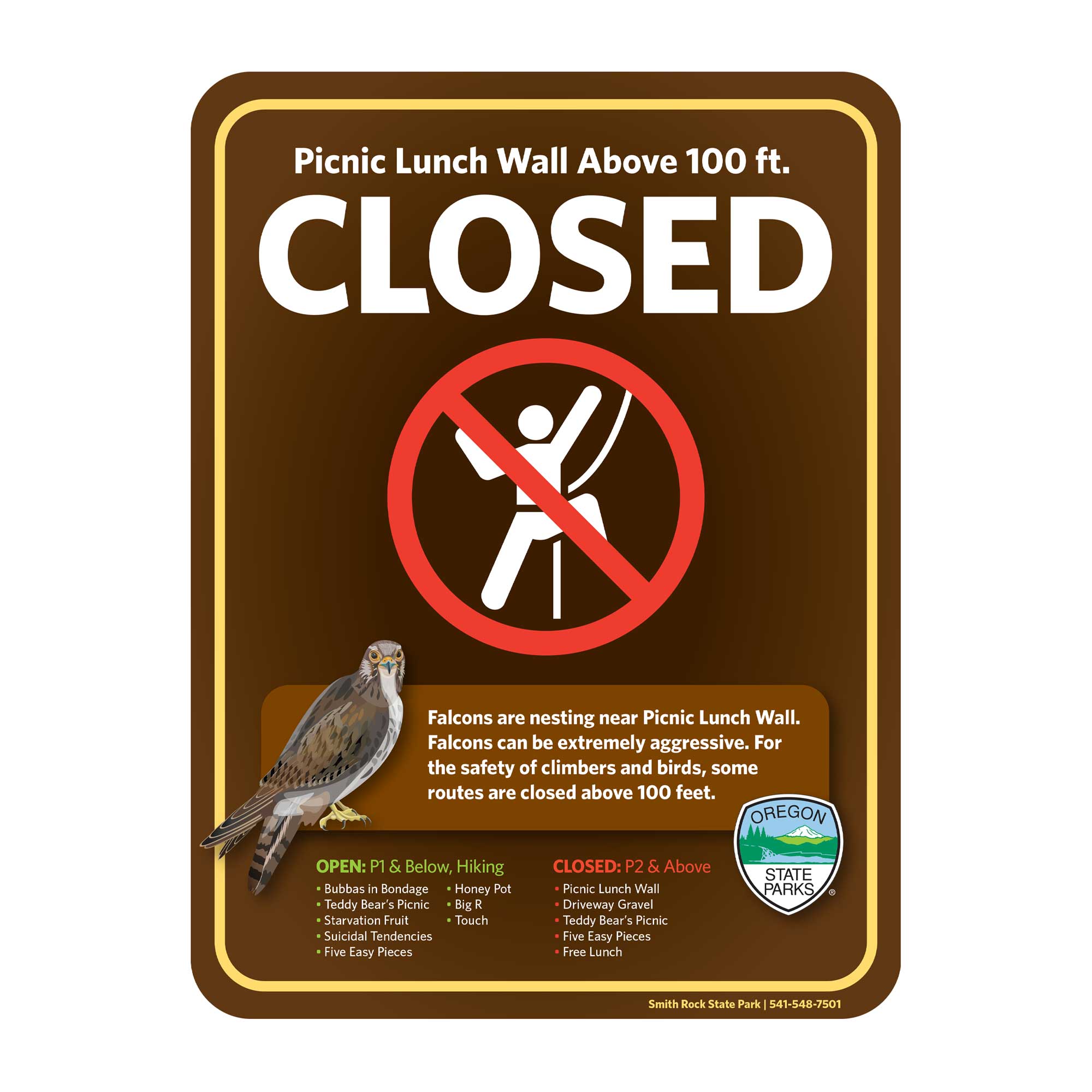 Oregon State Parks Signage