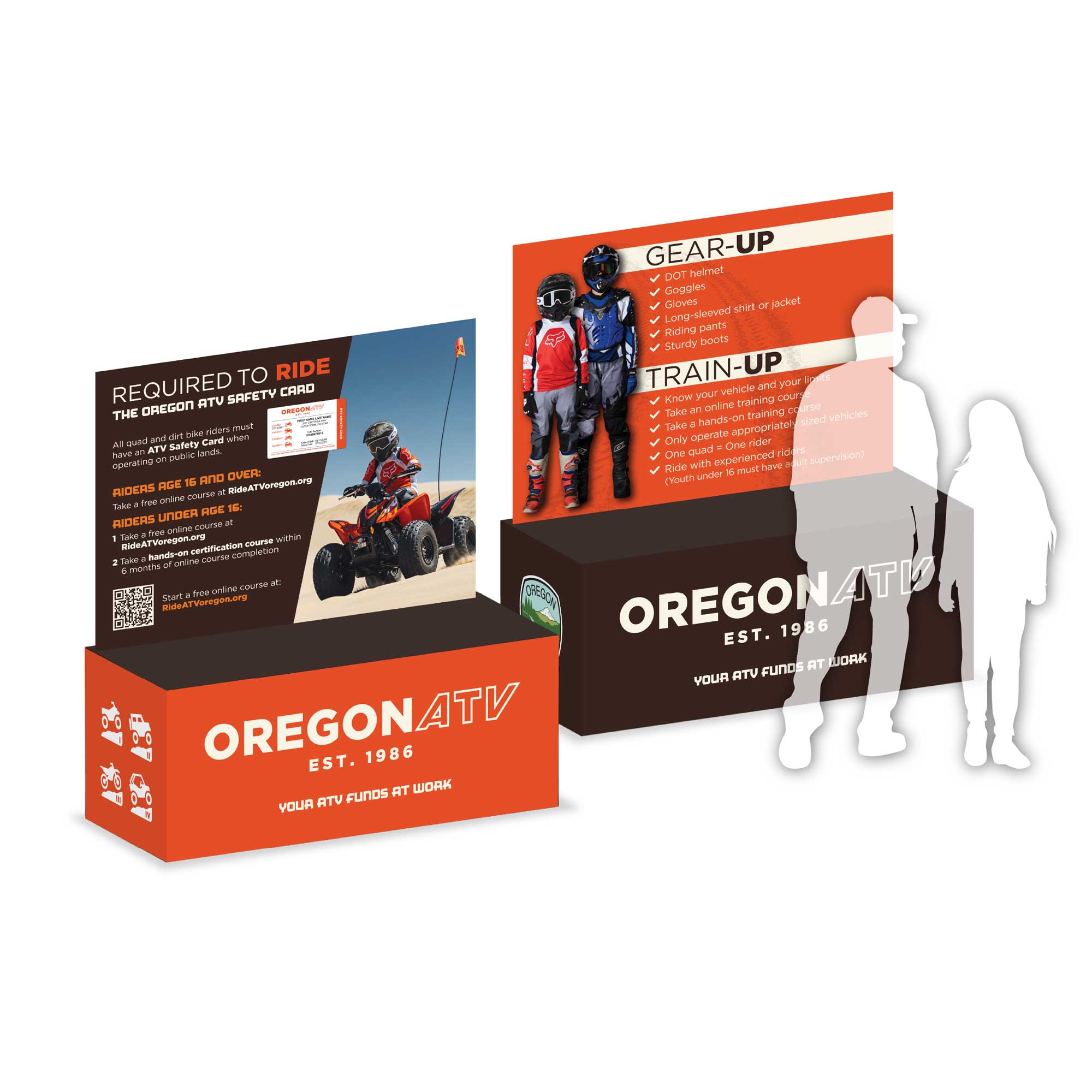 Oregon ATV Table Top Displays