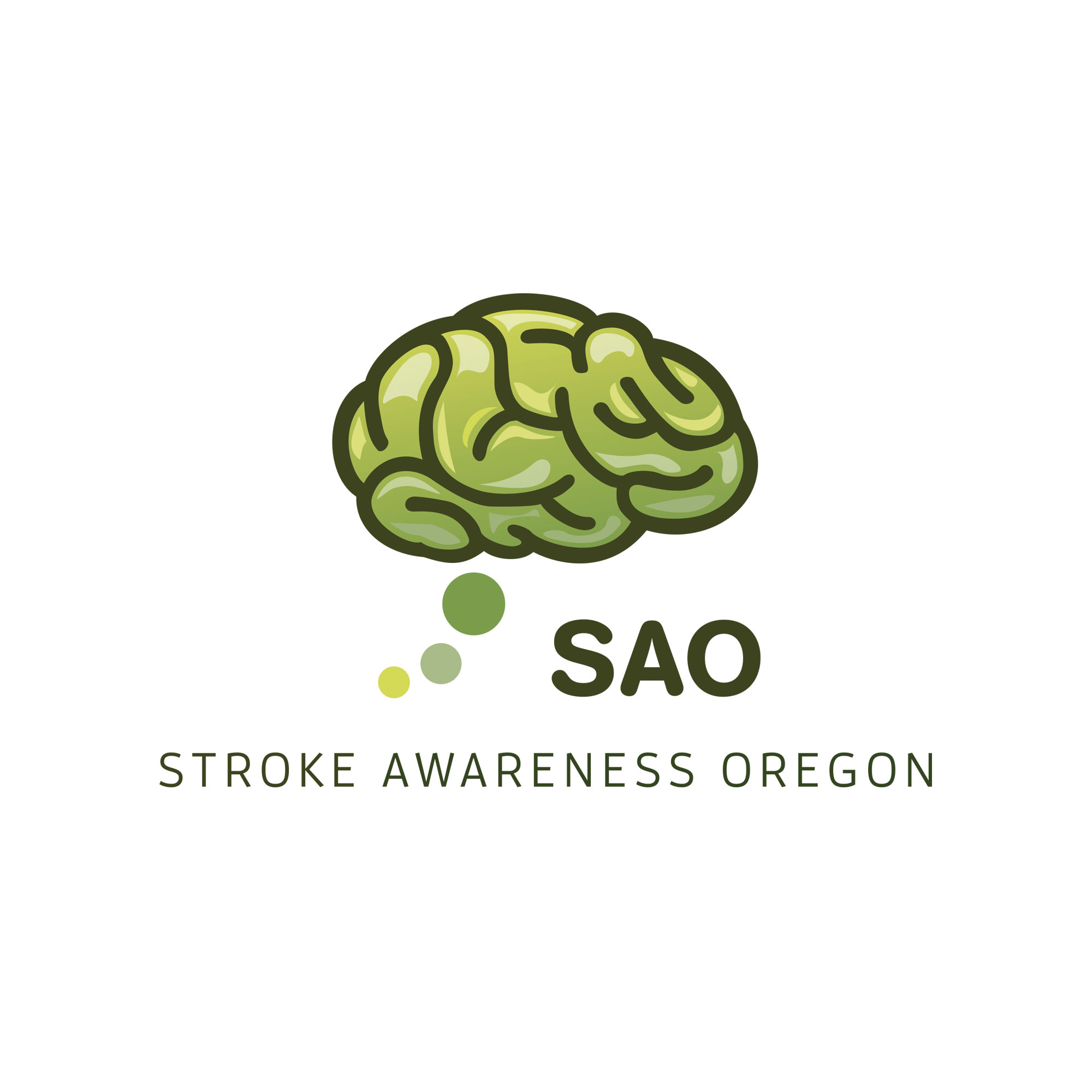 Stroke Awareness Oregon Logo Design