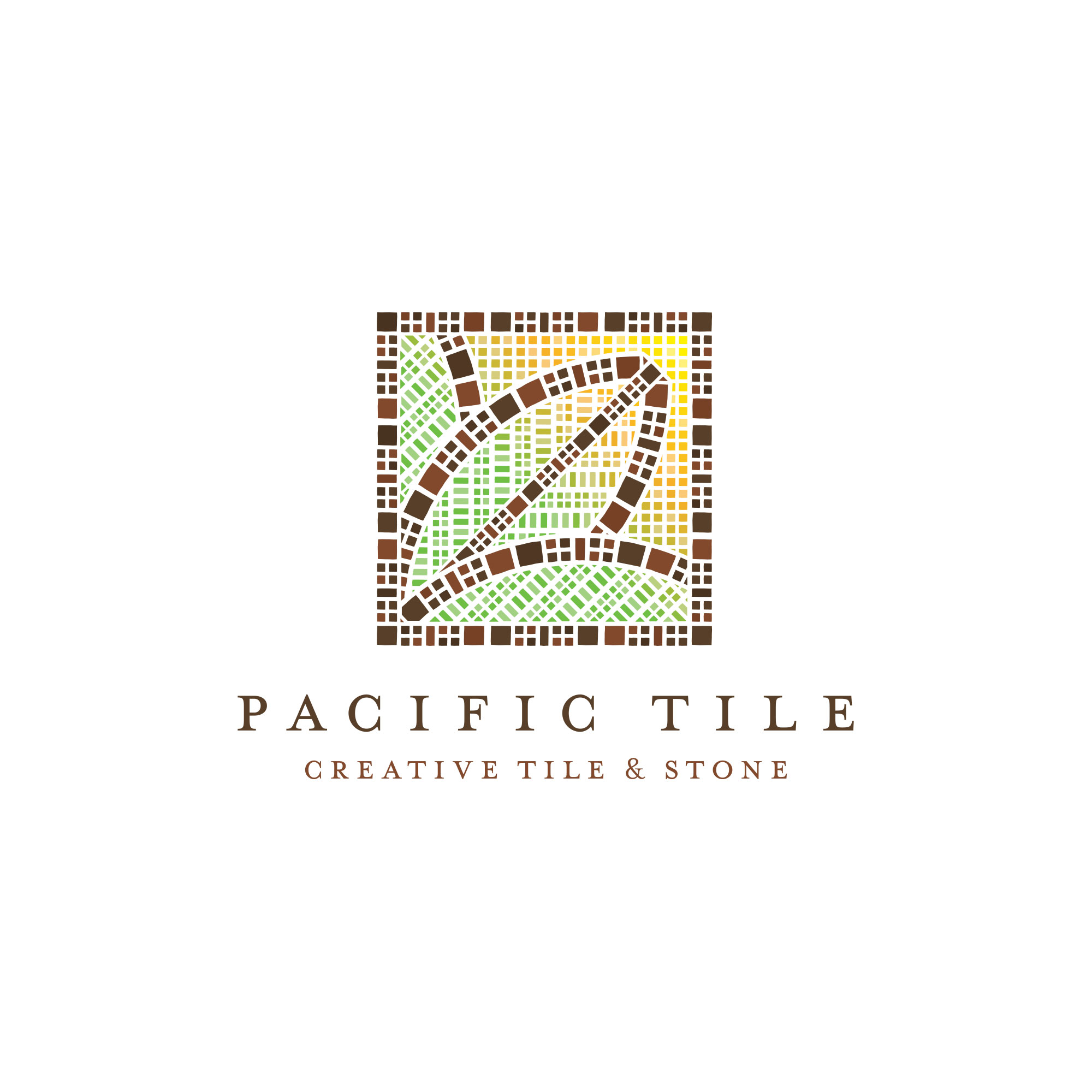 Pacific Tile Logo Design